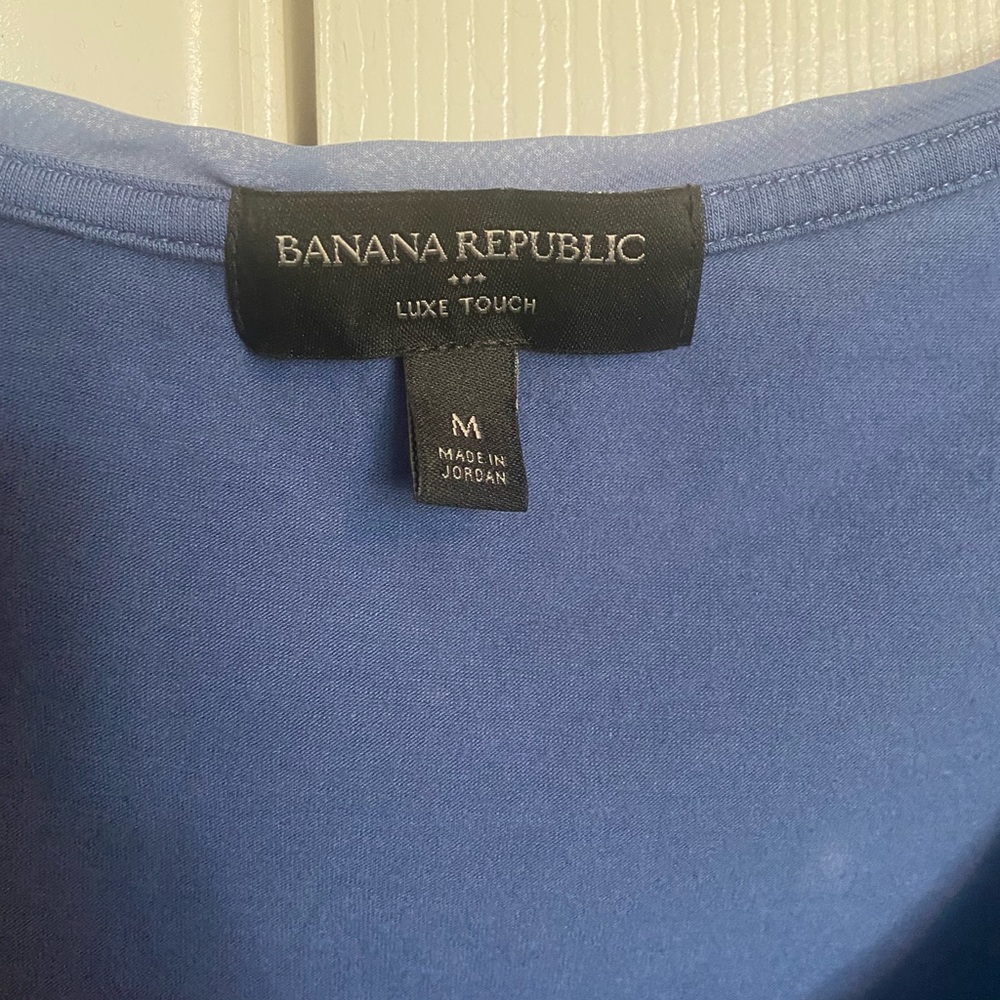 Basic Blue Tank Top - Picture 2 of 3